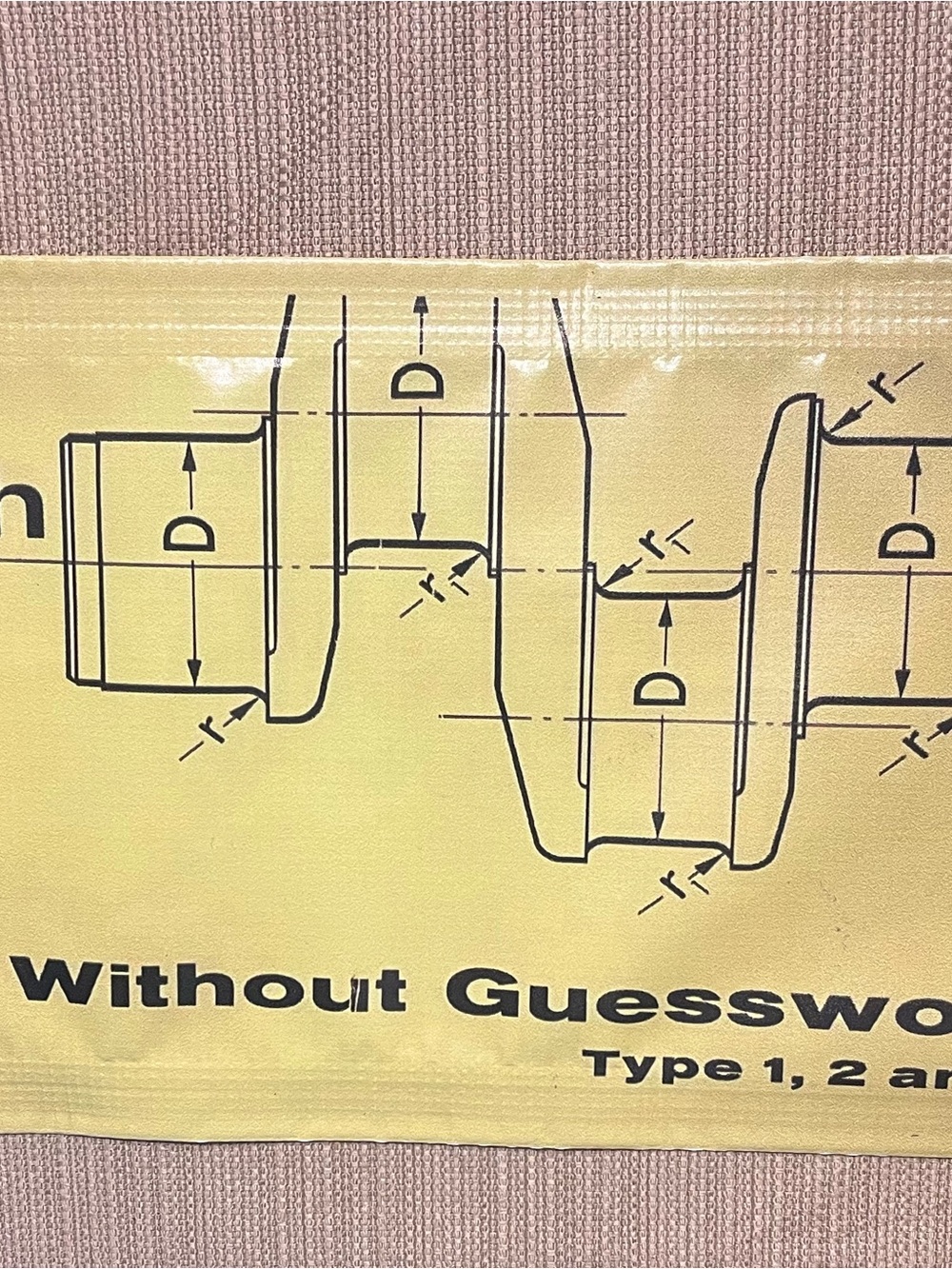 Yellow Technical Diagram Wall Banner - Home Other